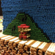 Image for article titled Super Mario Bros. Screenshot Recreated with 14,000 Toothpicks